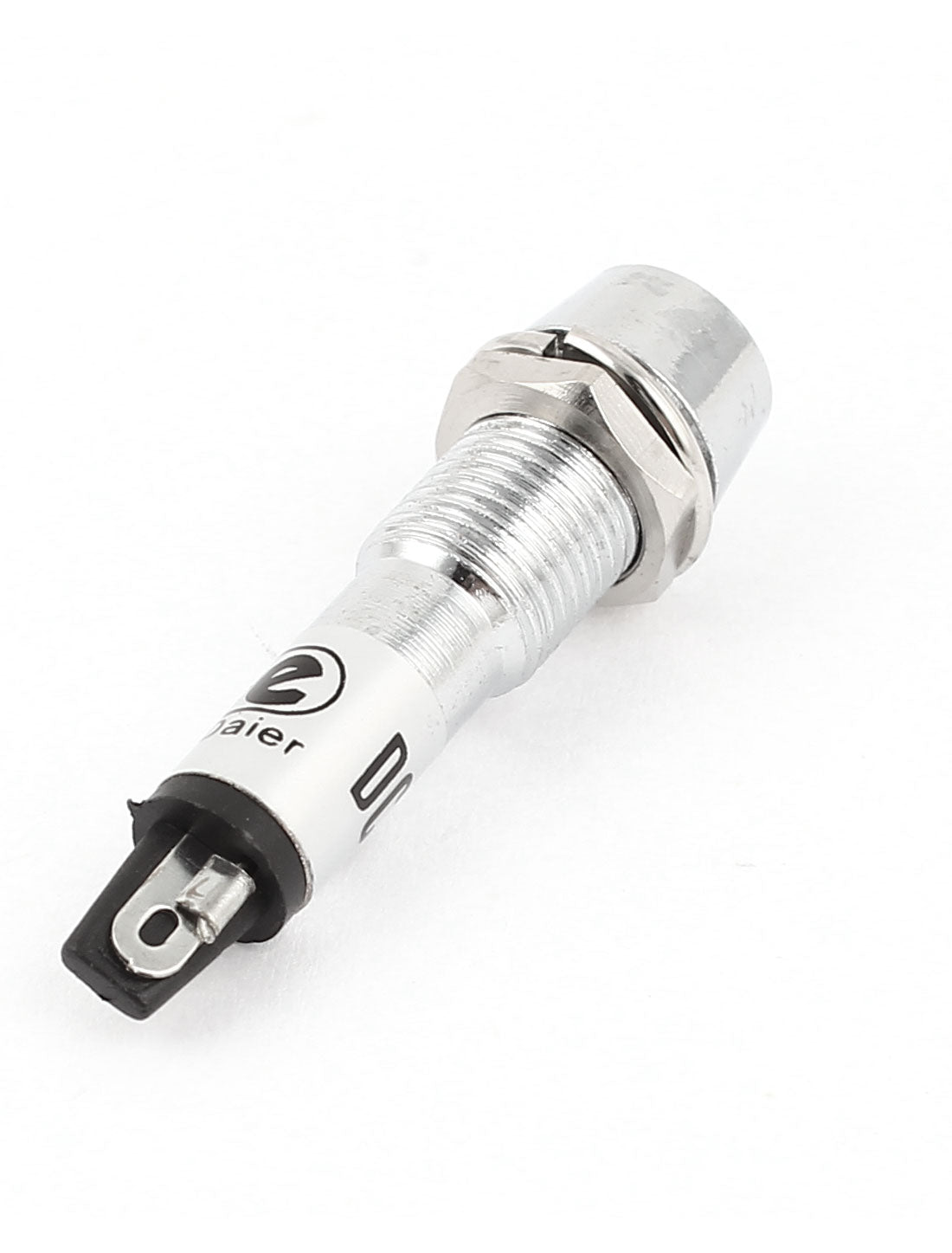 uxcell Uxcell DC 24V Metal Shell Green Signal Pilot Lamp Mini Indicator Light