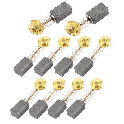 Harfington Uxcell 10 x Power Tool Motor Carbon Brushes 999021 12.4x7.4x6.4mm for Hitachi