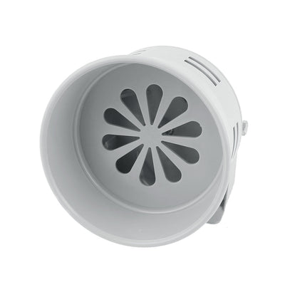 uxcell Uxcell MS-290 Gray Plastic Industrial Alarm Sound Motor Siren Horn 130dB DC 24V