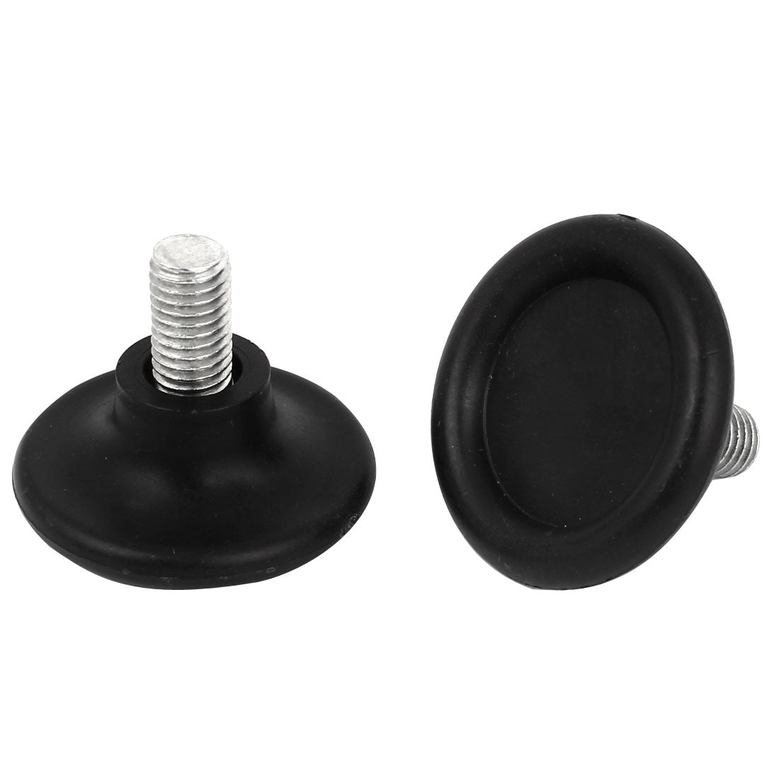 uxcell Uxcell 10mm x 45mm x 35mm Thread Furniture Glide Leveling Feet Foot Mounts 2 Pcs