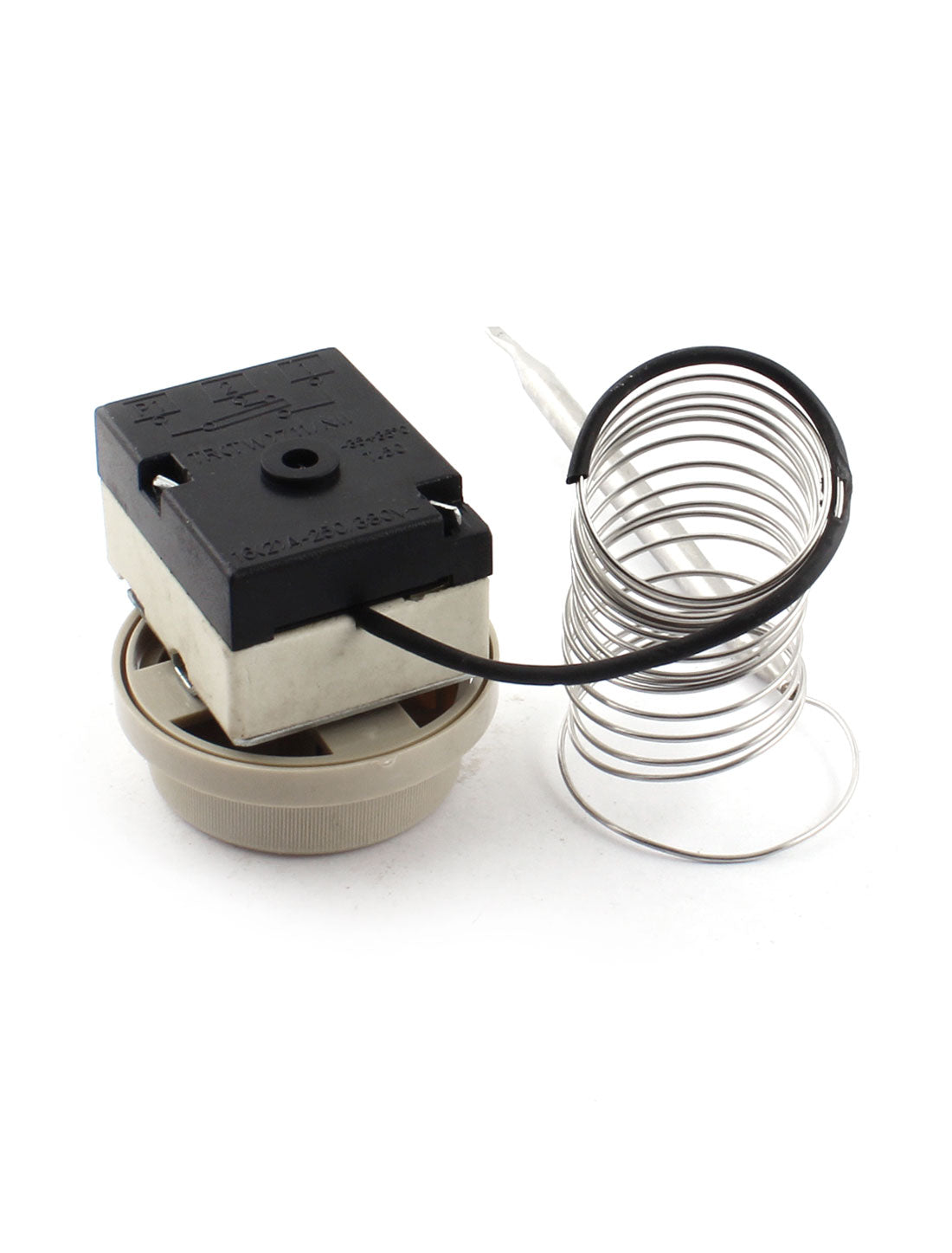 uxcell Uxcell AC 250V 16A AC380V 2A Adjustable Dial Marked -30 to 30C Temperature Switch Refrigerator Thermostat