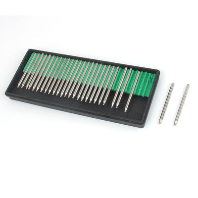 Harfington 27Pcs 18# Silver Tone Alloy Shank 3mm Dia Ball Shaped Diamond Head Mounted Griding Point Grinder