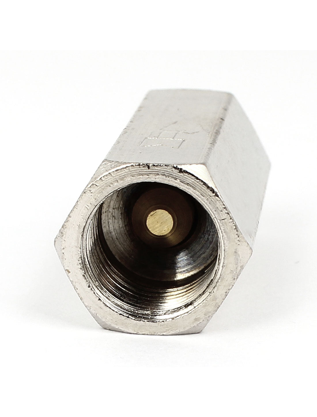 uxcell Uxcell 5Pcs 1/4BSP Female Thread Water Air Pneumatic Non-Return Straight Single One Way Check Valve