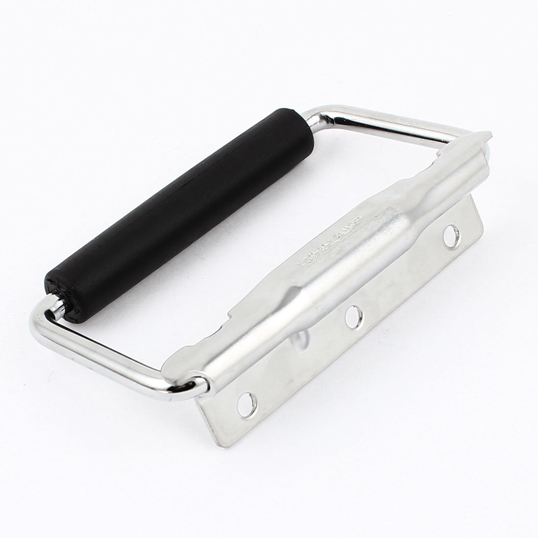 uxcell Uxcell Hardware Toolbox Surface Mount Spring-Loaded Rubber Grip Carrying Handle