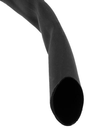 Harfington 15mm 3:1 Black Polyolefin Heat Shrink Tubing Tube Sleeve Sleeving Wrap Wire 10M
