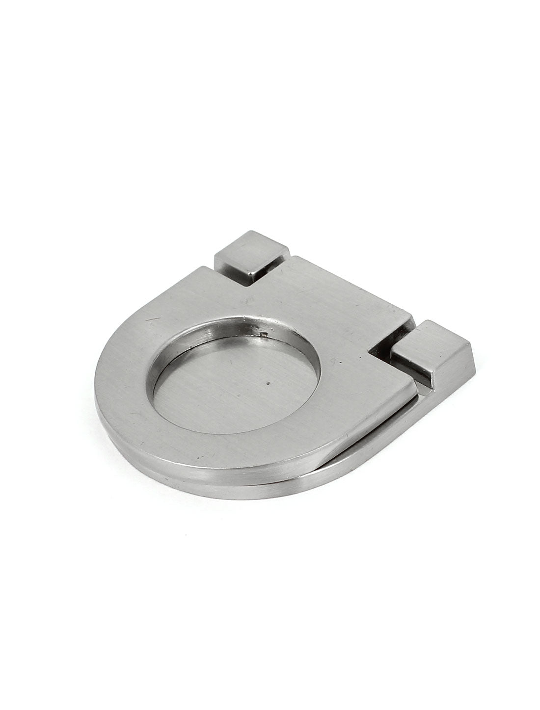 uxcell Uxcell Furniture Drawer Cabinet Door 19mm Dia Round Pull Ring Handle Silver Tone