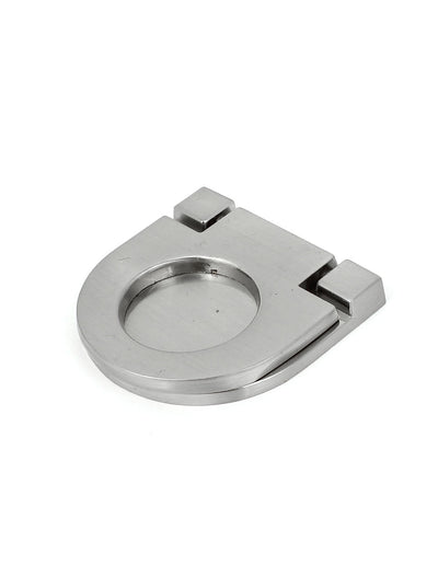 Harfington Uxcell Furniture Drawer Cabinet Door 19mm Dia Round Pull Ring Handle Silver Tone