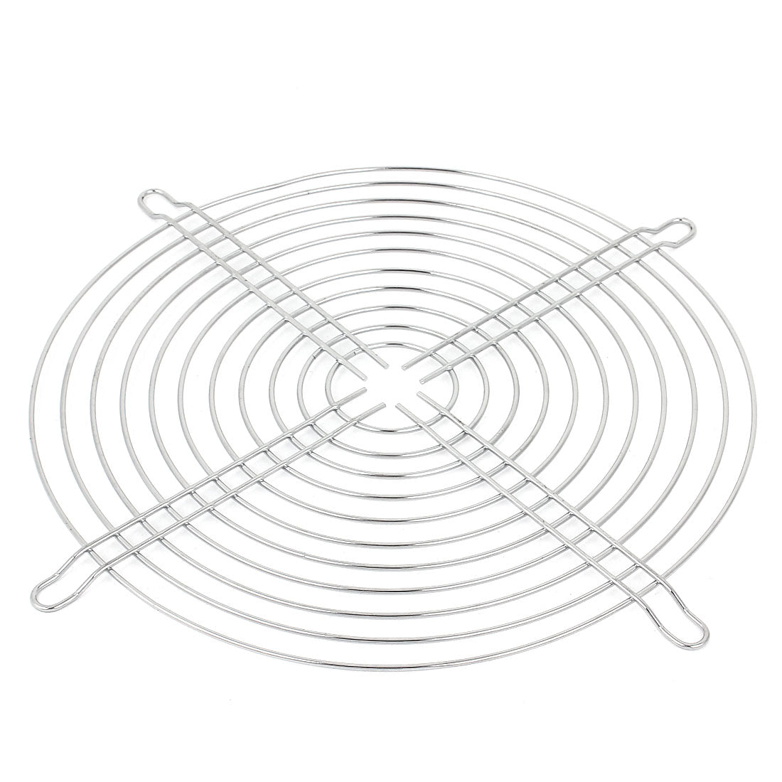 uxcell Uxcell Silver Tone Metal Cooling Fans Parts Grill Finger Guard Protector for 207x207mm Case Fan