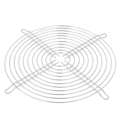 uxcell Uxcell Silver Tone Metal Cooling Fans Parts Grill Finger Guard Protector for 207x207mm Case Fan