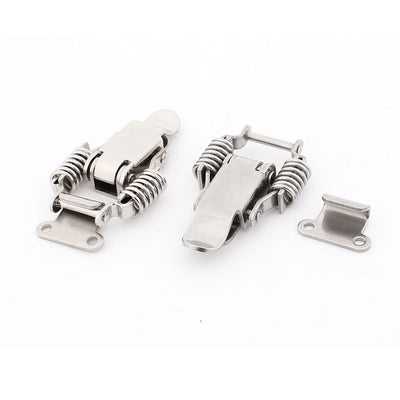 uxcell Uxcell Aviation Case Toolbox Draw Compression Spring Toggle Latch Catch Clamp 2.5" 2PCS