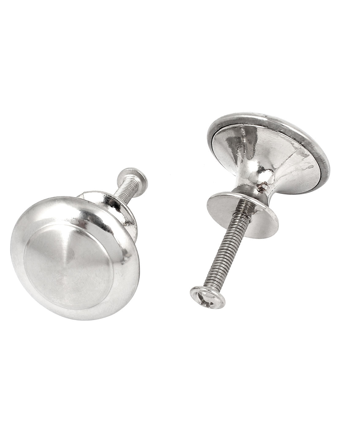 uxcell Uxcell 28mm Dia Round Cabinet Cupboard Wardrobe Door Drawer Pull Handle Knob 5pcs