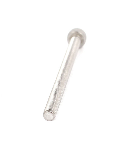 Harfington Uxcell M3x45mm 0.5mm Pitch Stainless Steel Bolts Socket Cap Head Hex Key Screws 30pcs