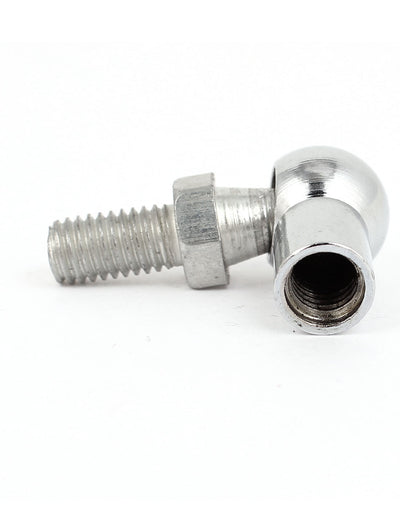 Harfington 8mm Thread Diameter L Shaped Ball Joint Rod End Bearing 10 Pcs test