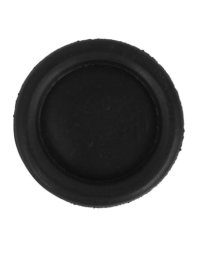 Harfington Uxcell 5pcs Black Rubber Closed Blind Blanking Hole Wire Cable Gasket Grommets 32mm