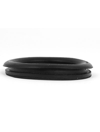 Harfington Uxcell 5pcs Black Rubber Closed Blind Blanking Hole Wire Cable Gasket Grommets 32mm