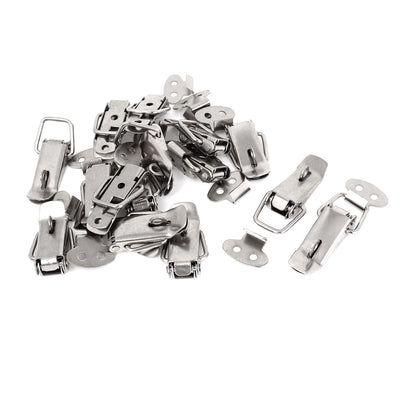 uxcell Uxcell 15pcs Metal Toggle Catch Case Boxes Trunk Toolbox Suitcase Clasp Latch