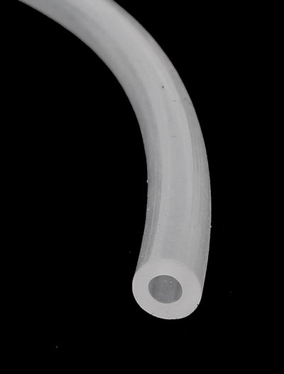 Harfington Uxcell Silicone Tube 3.2mm ID x 6.4mm OD 3.28' Flexible Silicone Rubber Tubing Water Air Hose Pipe  for Pump Transfer