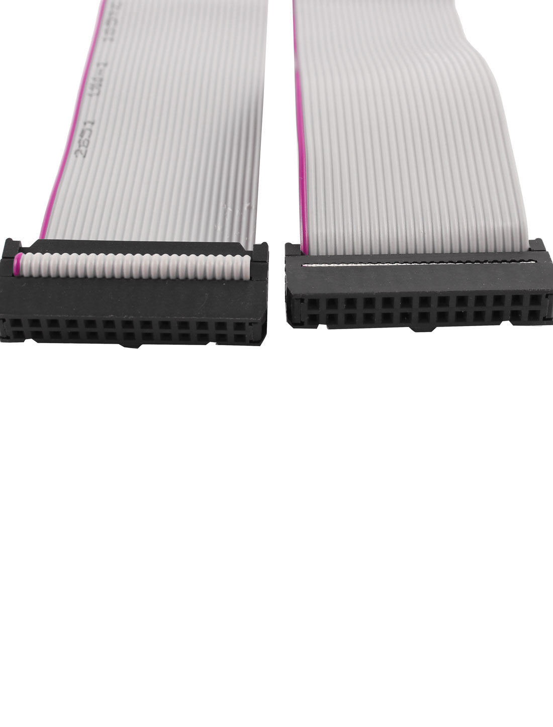 uxcell Uxcell FC26P IDC 26Pin F/F Hard Drive Data Extension Wire Flat Ribbon Cable Connector 50cm Long for Motherboard