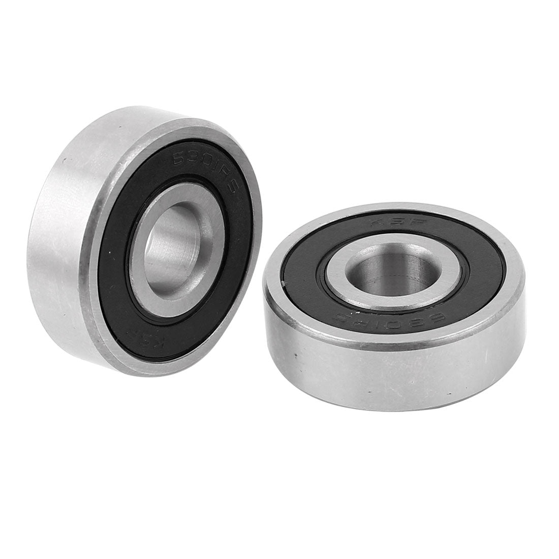 uxcell Uxcell 6301RS 12mm Inner Dia 37mm OD Shielded Ball Bearing for Electric Motor 2Pcs