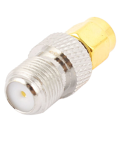 Harfington Uxcell N-Type N Female Jack to F Male RF Coaxial Adapter Connector