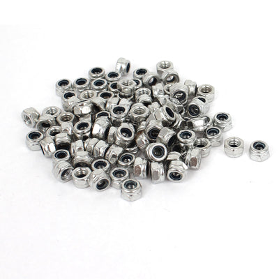 Harfington Zinc Plated Nylon Insert Hex Lock Nuts