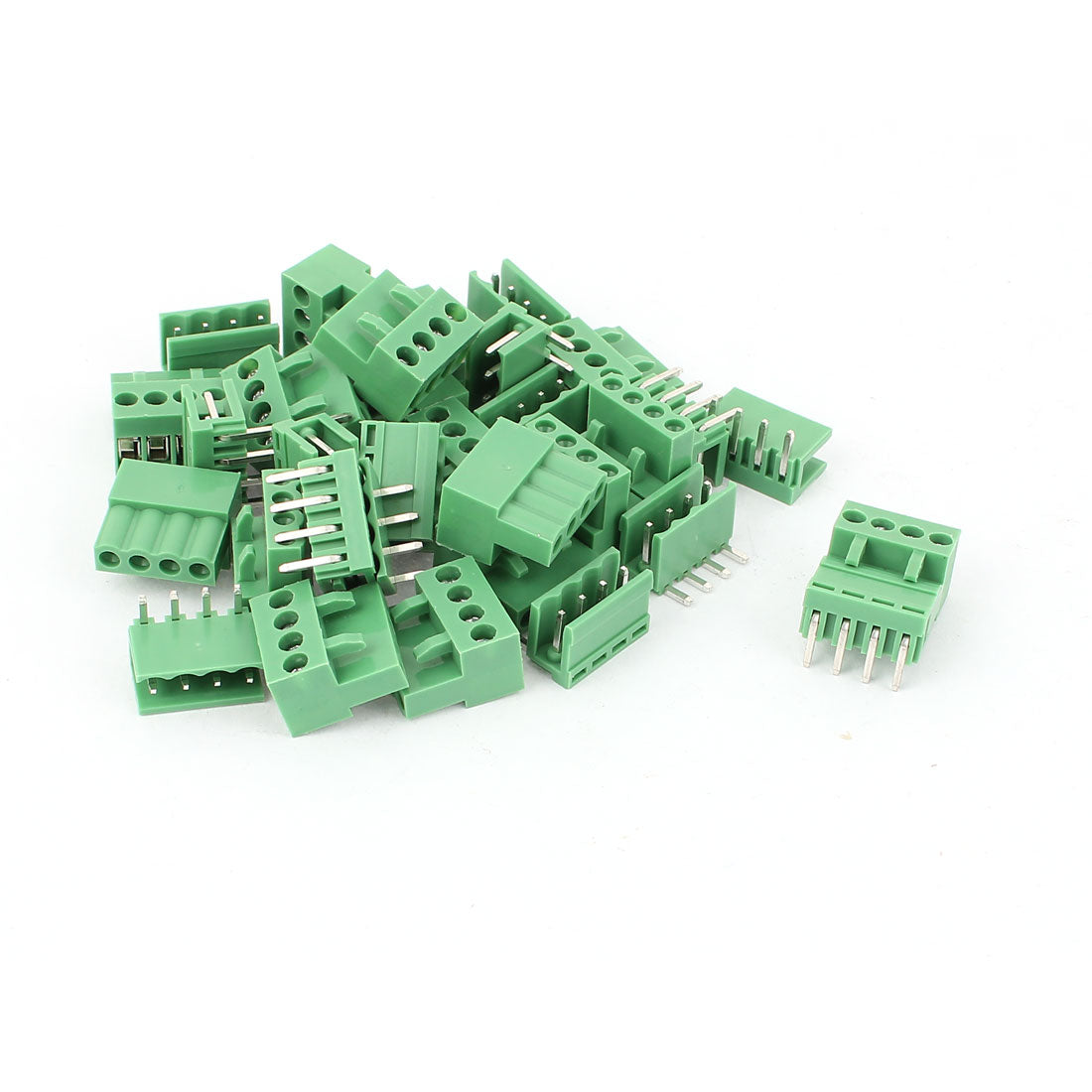Harfington 16 Pair 3.96mm Pitch 4 Pin PCB Pluggable Terminal Block Connector