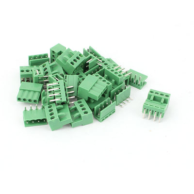 Harfington 16 Pair 3.96mm Pitch 4 Pin PCB Pluggable Terminal Block Connector