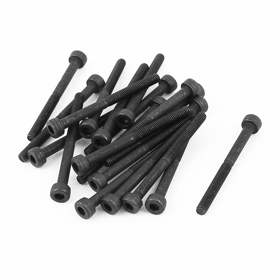 Harfington Alloy Steel Screw Cap Point Hex Socket Screws Bolts