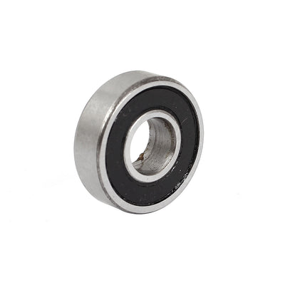 uxcell Uxcell 6000RS Metal Sealed Groove Bearing Ball for Electric Motor 26mmx10mmx8mm