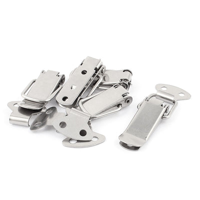 uxcell Uxcell 5Pcs Stainless Spring Loaded Toggle Case Box Chest Trunk Latch Catch Clamp Clip