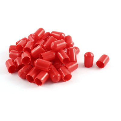 Harfington 50pcs Polyolefin Adhesive Glue Lined End Caps for Cable Sealing Cap
