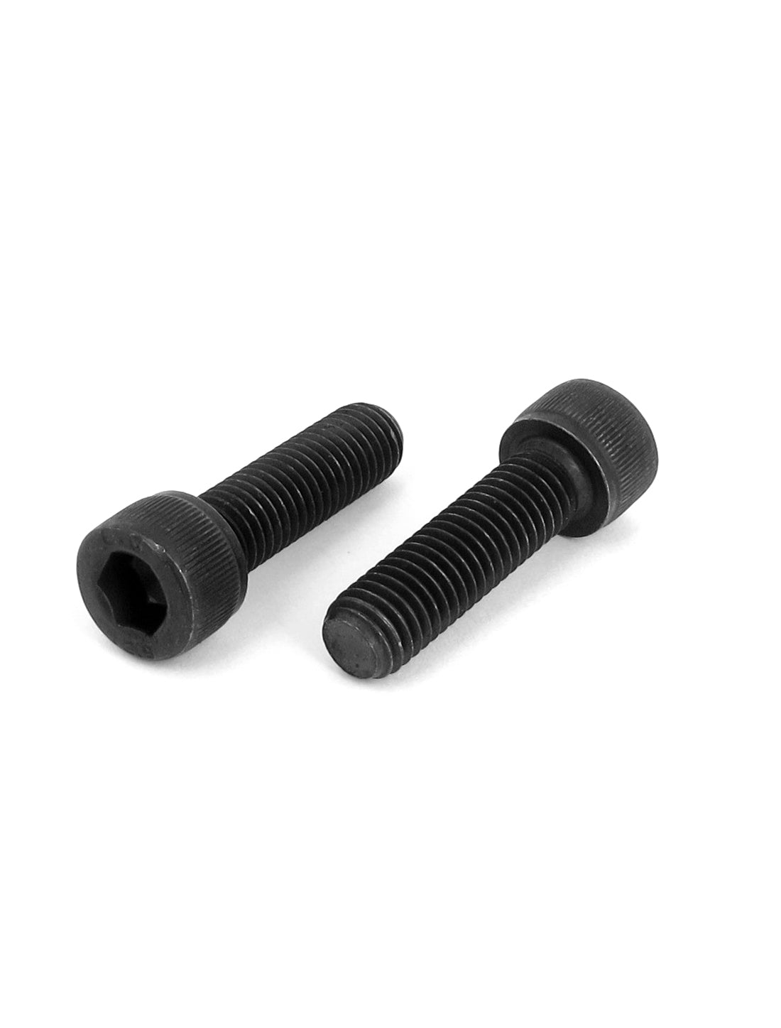 Harfington 20Pcs M10x35mm Metric 12.9 Alloy Steel Black Hex Socket Head Cap Screws Bolts