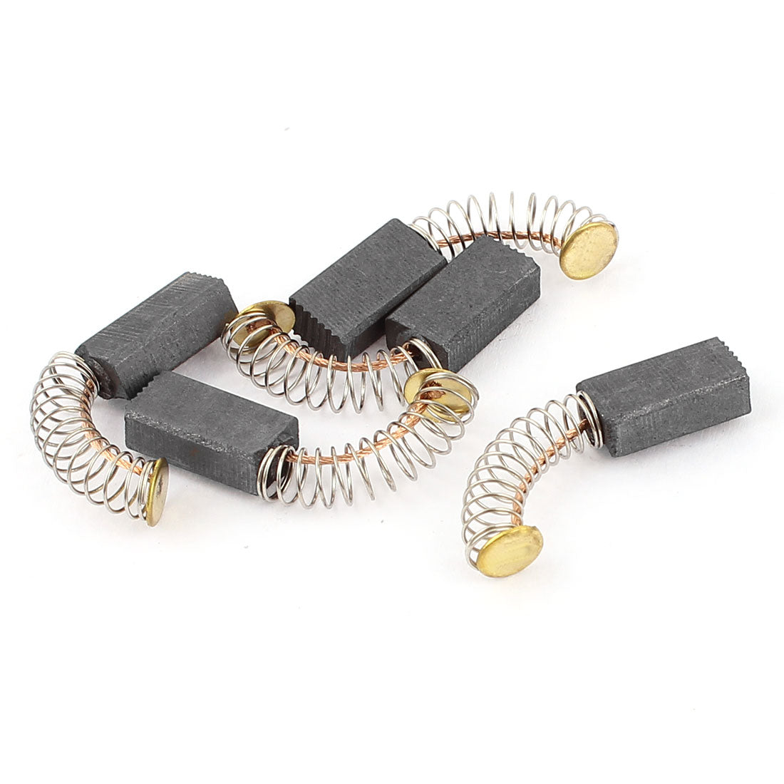 Harfington 5pcs Electric Drill 15mmx8mmx5mm Motor Carbon Brushes Spare Part