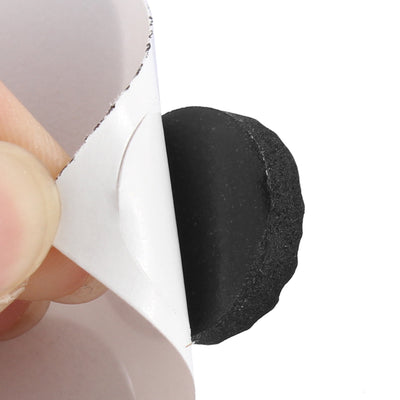 Harfington Uxcell 16pcs 18mm Round Self Adhesive Chair Table Sofa Furniture Pads Floor Protector