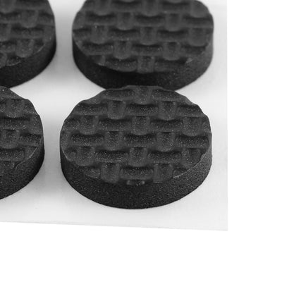 Harfington Uxcell 16pcs 18mm Round Self Adhesive Chair Table Sofa Furniture Pads Floor Protector