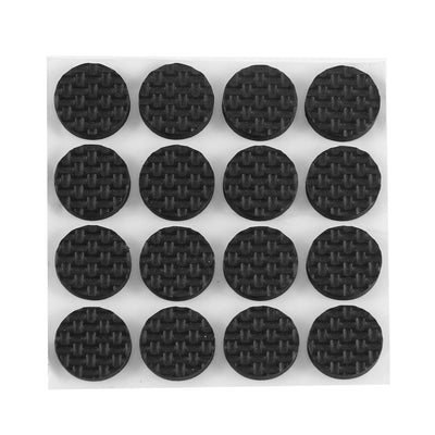 uxcell Uxcell 16pcs 18mm Round Self Adhesive Chair Table Sofa Furniture Pads Floor Protector
