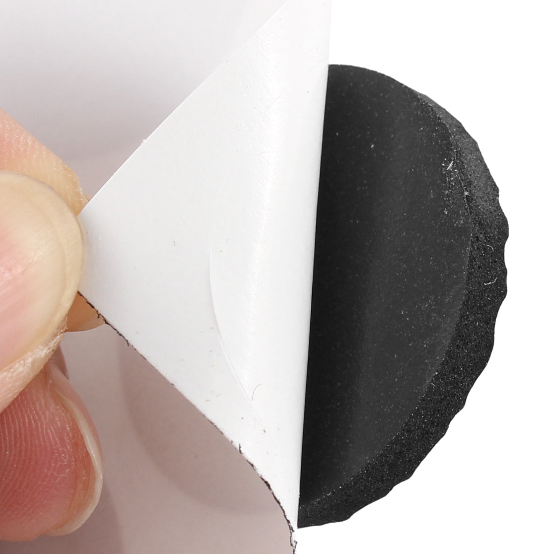 uxcell Uxcell 12pcs 30mm Round Self Adhesive Chair Table Furniture Pads Floor Scratch Protector