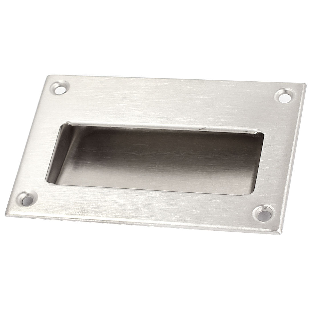 uxcell Uxcell Stainless Steel Recessed Flush Pull Finger Insert Slide Sliding Door Handle