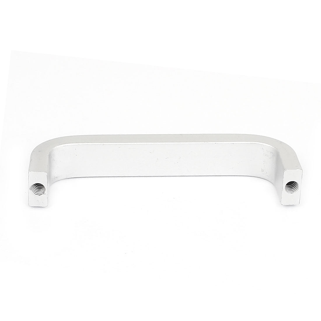 uxcell Uxcell Cupboard Drawer Door 70mm Length Alloy Pull Handle Silver Tone 2 Pcs