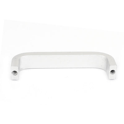 Harfington Uxcell Cupboard Drawer Door 70mm Length Alloy Pull Handle Silver Tone 2 Pcs