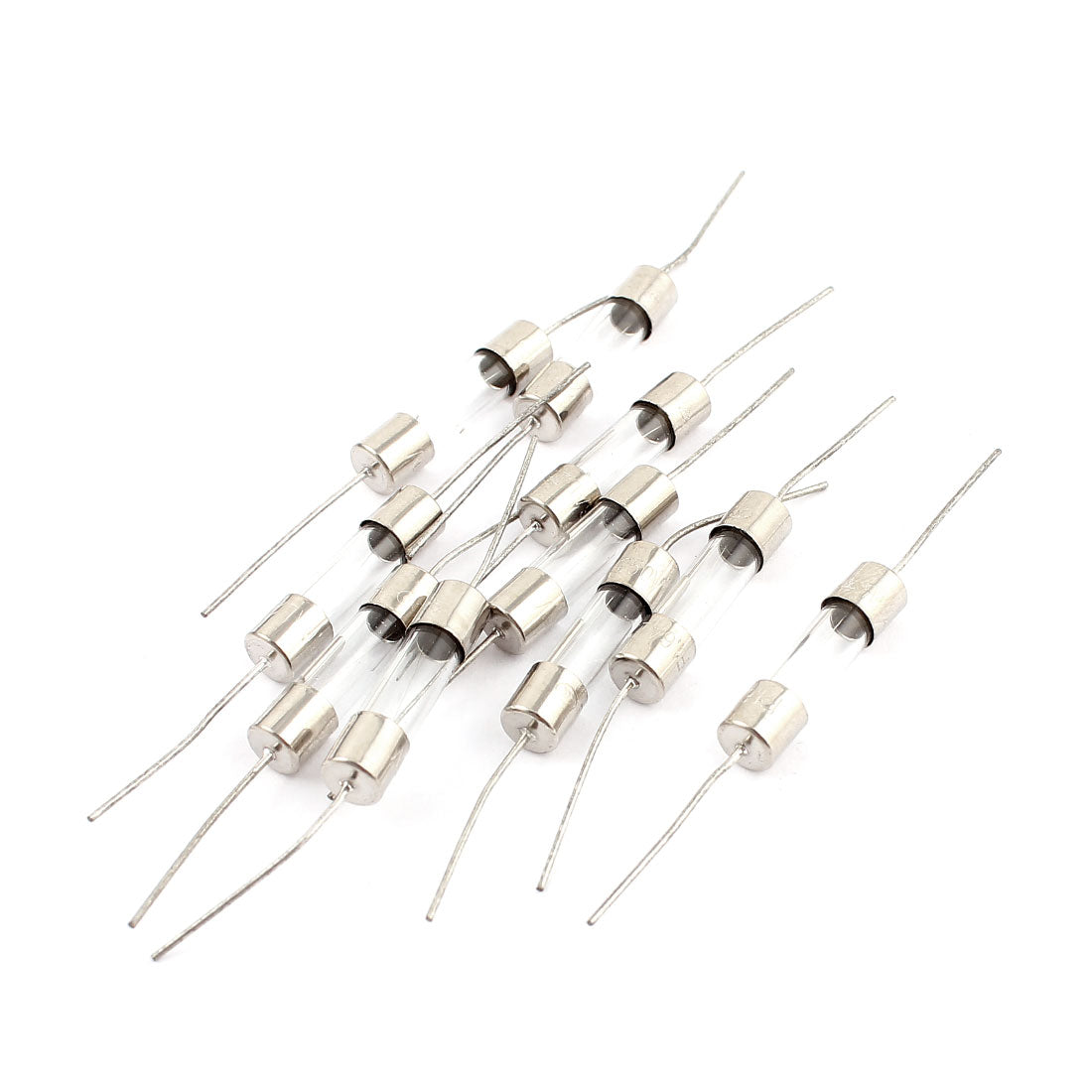 uxcell Uxcell Electrical Fast Blow Axial Leaded Glass Tube Fuses 5 x 20mm 250V 1.6A 10pcs