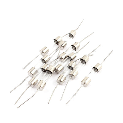 uxcell Uxcell Electrical Fast Blow Axial Leaded Glass Tube Fuses 5 x 20mm 250V 1.6A 10pcs