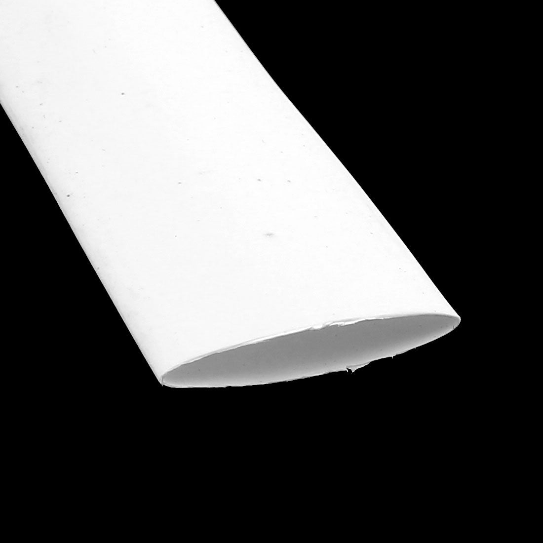 Harfington 25mm Flat Width Heat Shrink Wire Wrap Tubing Shrinkable Cable Sleeve White 5.6m Long