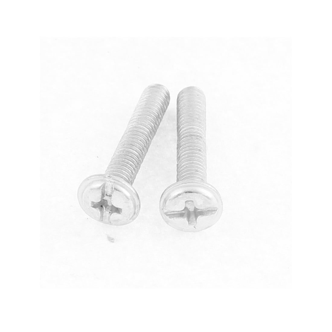 uxcell Uxcell Kitchen Cupboard Door Drawer Metal Pull Handle Knob Silver Tone 24mm 2 Pcs