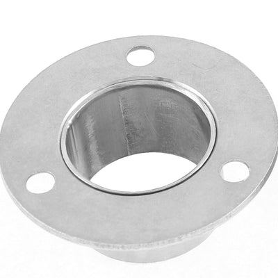 Harfington Uxcell Wardrobe Hanging Rail Rod End Support Bracket 52 x 20mm 2Pcs