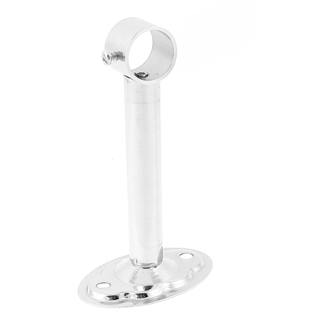 Harfington 2pcs 145mm High Celling Wall Mounted Clothes Lever Bracket Support Socket for 25mm Dia Rod