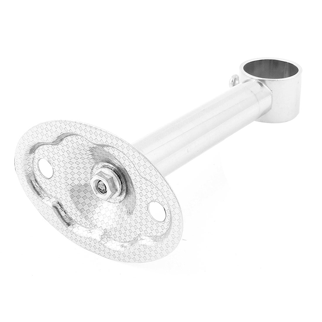 Harfington 2pcs 145mm High Celling Wall Mounted Clothes Lever Bracket Support Socket for 25mm Dia Rod