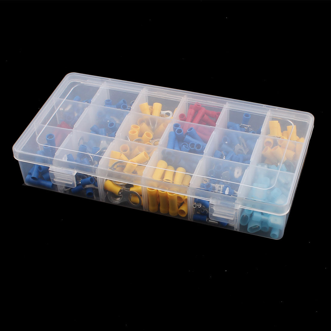 Harfington 360pcs Wire Crimp Connector Insulated Cord Pin End Terminal AWG 22 to 10 Kit