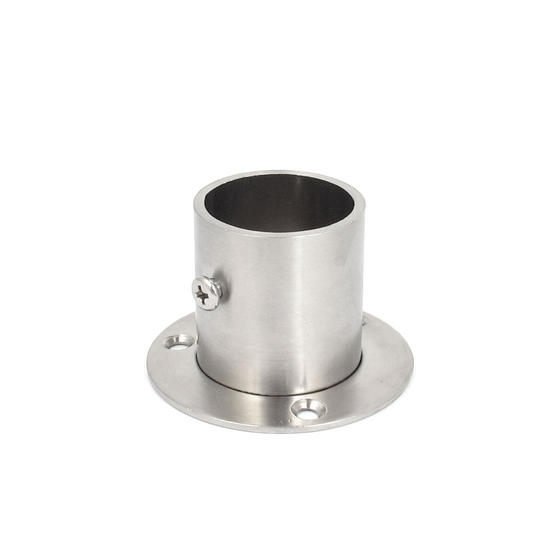 Harfington Wardrobe Hanging Rail Rod End Flange Support Bracket Socket for 32mm Dia Pipe