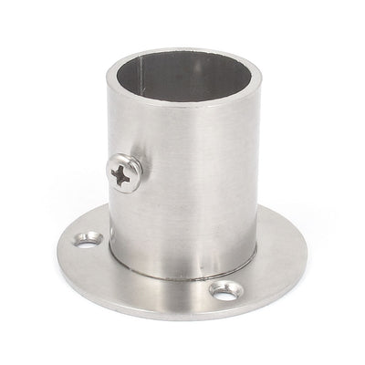 Harfington Closet Wardrobe Hanging Rail Rod End Support Bracket Socket for 25mm Dia Pipe